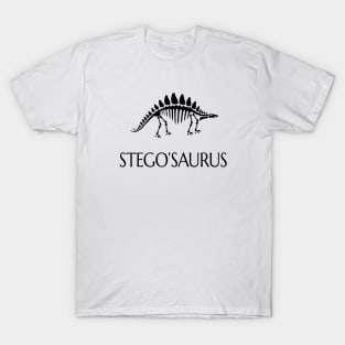 Stegosaurus - Late Jurassic Fossil (Archaeology, Paleontology) T-Shirt